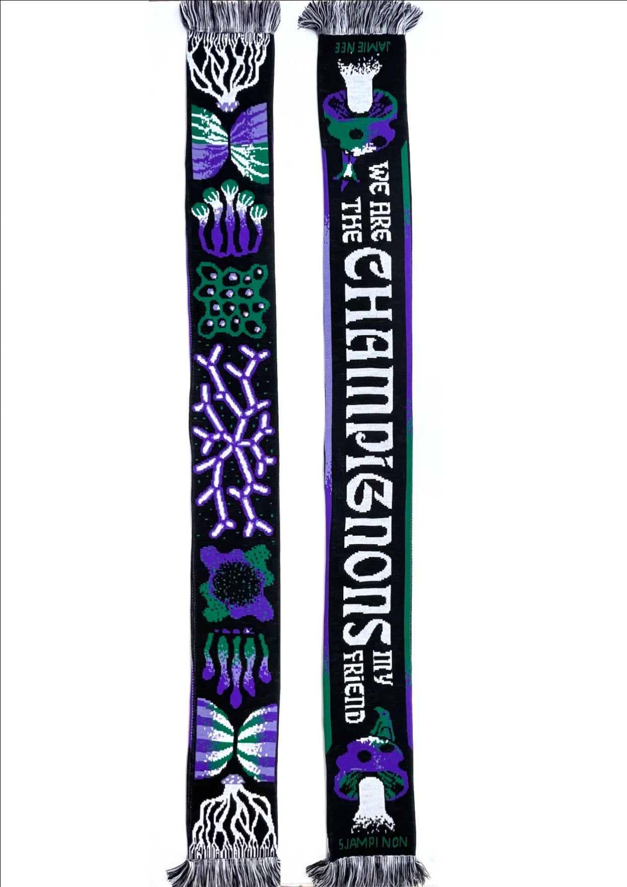 WE ARE THE CHAMPIGNONS MY FRIEND - scarf - sjaal