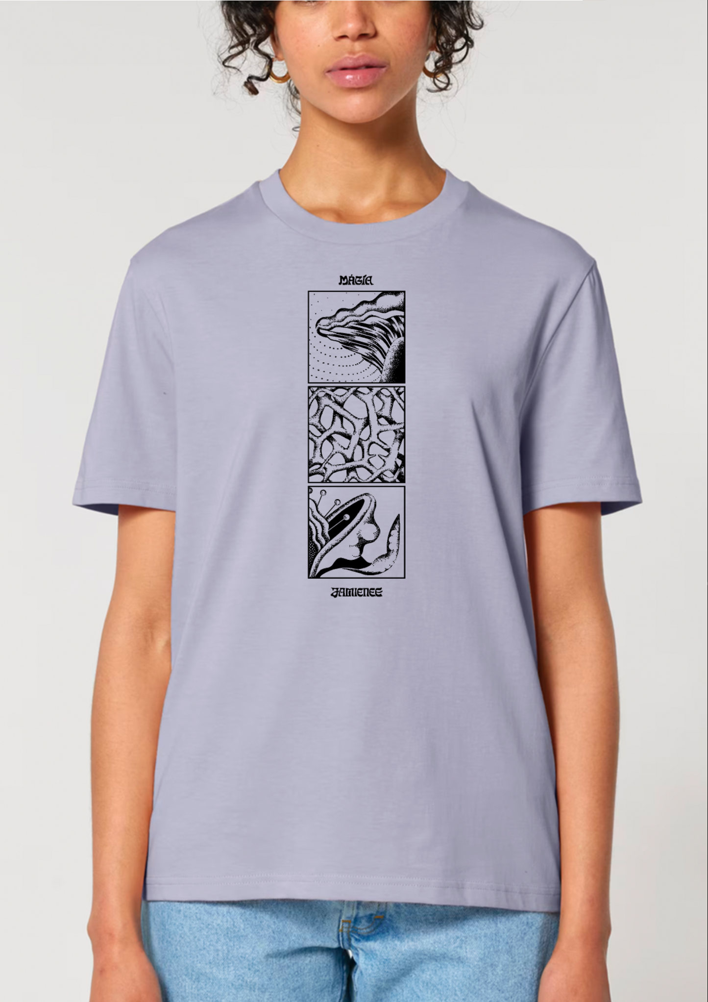 MÁGÍA - T SHIRT - Frontprint - Lavender ( PRE ORDER )