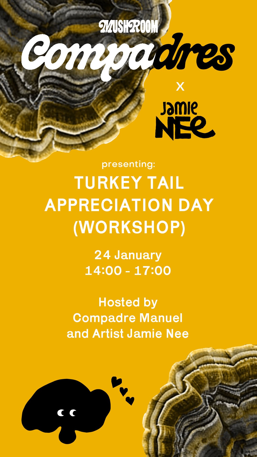 Mushroom Day Workshop - Jamie Nee x Compadres